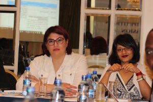 Representatives of Mauritius, Bizweek and Egypt at the CCC 5th Business Reporters Workshop of 2018